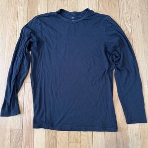 Mack Weldon Black Long Sleeve Tee